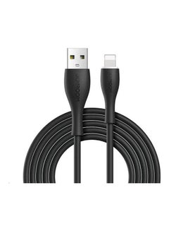Buy S-1030M8 Bowling Series Lightning Fast Charging And Data Cable Black in Saudi Arabia