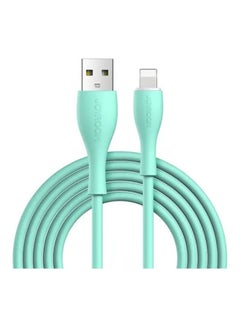 Buy S-2030M8 Bowling Series Lightning Fast Charging And Data Cable Green in UAE