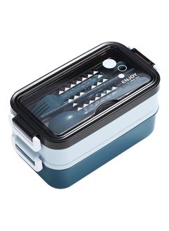 Buy Leakproof Lunch Box Blue 22cm in UAE