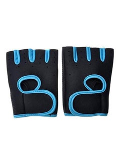 اشتري Half Finger Gloves For Gym Weightlifting Sport Exercise في مصر