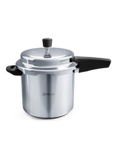 اشتري Pressure Cooker With Outer Lid Silver/Black 10Liters في السعودية