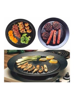 اشتري On Stove Round Grill Black 3.5 x 17 x 17cm في مصر