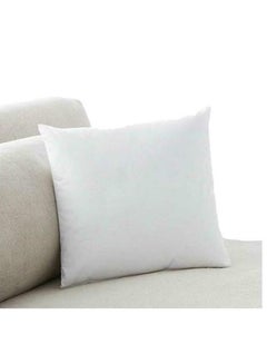 Buy Cushion Filler-Fabric: Non Woven 70gsm-Filling: 280grms Hollow Siliconized Fiber Polyester White 45x45cm in UAE
