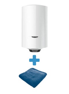 Buy Electric Water Heater Eco Digital With Cotton Towel PRO1ECO50V1.5KEG White in Egypt