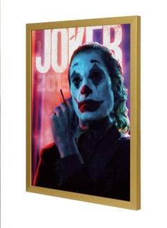 Buy Joker Wall Art Frame Multicolour 33x43cm in Saudi Arabia