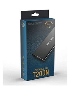 Buy T200N External SSD, USB 3.1 Type C - 450/400 MB/s - Black 128 GB in Egypt