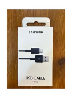 Buy USB Type-C Data Sync Charging Cable 1.2 meter Black in UAE