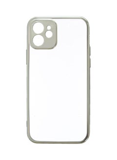 Buy Bp742 New Beauty Series Hard Transperant Back Cover For Iphone 12 Silver in Egypt