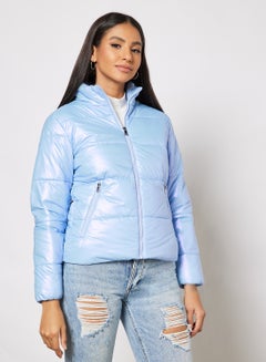 Buy Casual Jacket Powder Blue in UAE