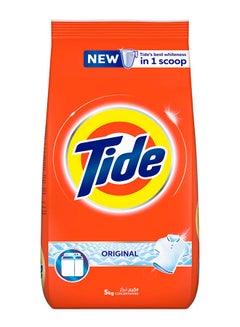 Buy Laundry Powder Detergent, Original Scent White 5kg in Saudi Arabia
