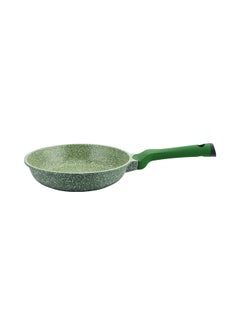 Buy Granite Non-Stick Aluminium Fry Pan Green 28cm in UAE