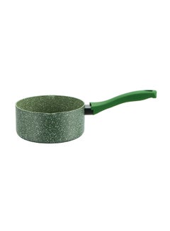 Buy Granite Non-Stick Aluminium Milk Pan Green in UAE