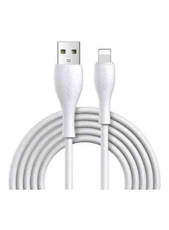 Buy S-2030M8 Bowling Series Lightning Fast Charging And Data Cable White in UAE