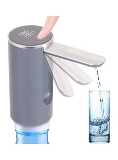 Buy Portable Electric Water Pump Dispenser Water Pump 5 Grey in Saudi Arabia