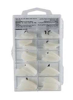 Buy 100 Pcs Professional Nail Tips Natural in UAE