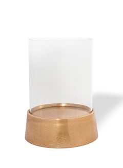 Buy Trendy Metal Candle Holder Unique Luxury Quality Scents For The Perfect Stylish Home GG-002 S/G Antique 20x20x26.5cm in Saudi Arabia