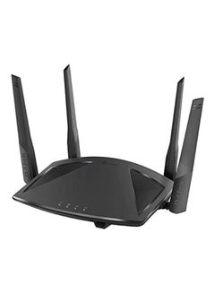 Buy Wi-Fi Router with Gigabit Ethernet Ports Black in Saudi Arabia
