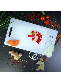 Buy Cutting Board White 44x25x1cm in Saudi Arabia