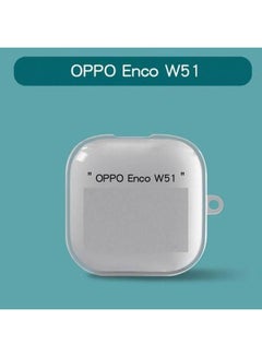 Buy Oppo Enco W51 Silicone Protective Case White in Egypt