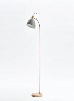 Buy Modern Decorative Floor Lamp Unique Luxury Quality Material For The Perfect Stylish Home FL533000 Grey/Brown in UAE