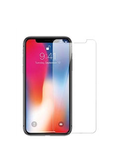Buy Tempered Glass Screen Protector For Apple iPhone XR Clear in UAE