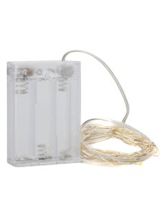 Buy Flexible Silver Copper Wire String Light Multicolour 3meter in Saudi Arabia