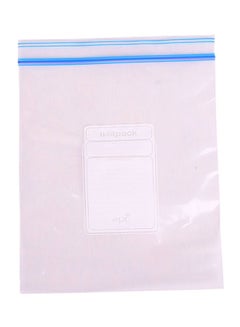 Somoga 20 PCS 10 x 13 Thick 4 Mil Large Clear Zip Poly Bags