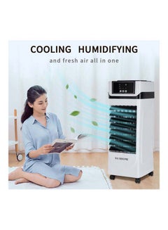 Buy High-End Multi Functional Floor Standing Air Cooler 6.0 L 90.0 W WJD980F-3L White in UAE