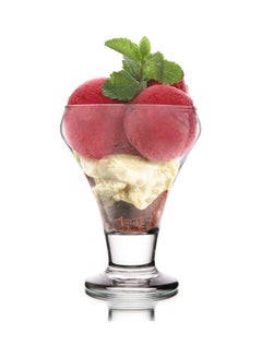 Buy 6-Piece Frosty Ice Cream & Dessert Cup Set Clear in UAE