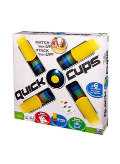Buy Quick Cups Multicolour Match And Stack 30-Cups Set Game For Kids (2-6 Player) in Saudi Arabia