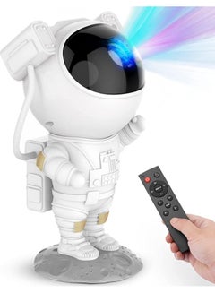 اشتري Kids Astronaut Star Galaxy Projector Light with Timer and Remote Control White 24.5 x 11.6 x 12.4cm في السعودية