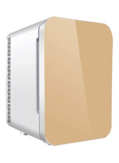 اشتري Car Mini Compact Refrigerator for Skincare Cosmetics 22.0 L CZBX14GDMAA White/Gold في الامارات