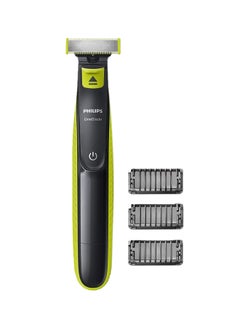 Buy One Blade Hybrid Electric Trimmer and Shaver Green/Black in UAE