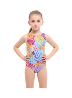 Buy Full Print Teen One Piece Swimsuit Multicolour in Saudi Arabia