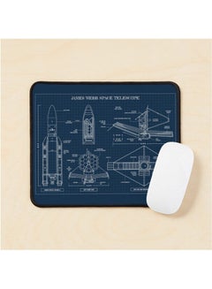 Buy James Webb Space Telescope Navy Blueprint Mouse Pad Multrcolour in Egypt