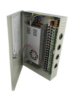 اشتري 18Ch-Channel-Power-Supply-Box-For-Cctv-Camera-Security-Surveillance12V 30A Dc Grey في مصر