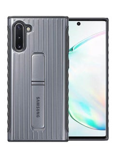 Buy Galaxy Note 10 Protective Back Cover Silver in UAE