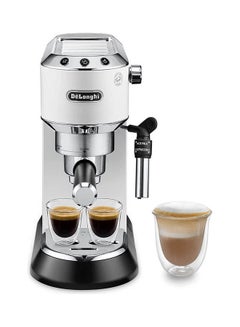 Buy Dedica Style Espresso and Cappuccino Coffee Maker 1 L 1350 W EC685.W White in UAE