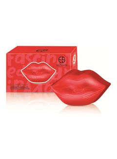 Buy 22-Piece Fascinating Red Nourishing And Smoothing Lip Mask Red 60grams in Saudi Arabia