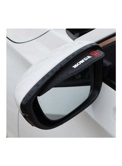 اشتري Rain Visor For The Side View Mirror Of The Car Two-Piece Good Visibility During Rain For Honda Cars في مصر