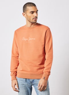 Buy Dylan Logo Sweatshirt Orange in Saudi Arabia