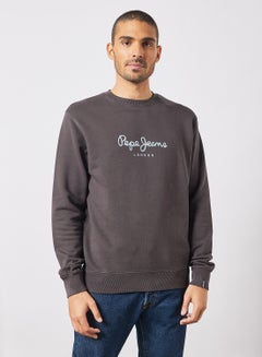 Buy Dylan Logo Sweatshirt Dark Grey in UAE