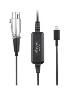 اشتري BY-BCA7 XLR to Lightning connector Microphone Cable Black في السعودية