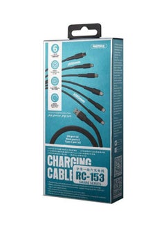 Buy Rc 153 Data Cable, 6 In 1 Black in Egypt