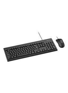 Buy USB Keyboard & Mouse Combo Black in Saudi Arabia