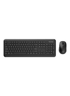 Buy Wireless Keyboard & Mouse Combo Black in Saudi Arabia