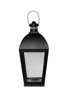 Buy Ideal Design Handmade Ramadan Candle Lantern  Unique Luxury Quality Scents For The Perfect Stylish Home Black 17.15X17.15X54cm in Saudi Arabia