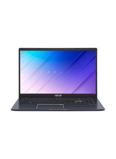Buy Laptop E510MA-BQ001T with 15.6-inch FHD Display/ Intel Celeron N4020 processor/ 4GB DDR4 RAM/ 256GB SSD/WIN 10 - Arabic Peacock Blue in Egypt
