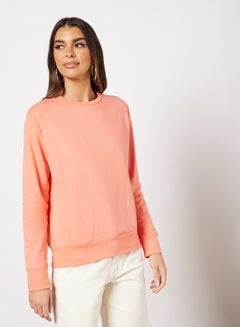 Buy Basic Sweatshirt Pink in UAE