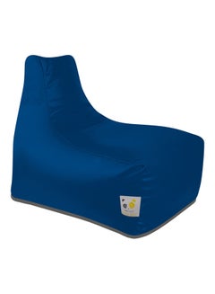 Buy Ultra-Soft Bean Bag Relaxing Chair Blue 90 x 35 x 90cm in Saudi Arabia